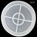 Molde de Silicone para Resina Porta Copos - Círculo - Ref. SM021