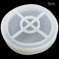 Molde de Silicone para Resina Porta Copos - Círculo - Ref. SM021