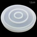 Molde de Silicone para Resina Porta Copos - Redondo - Ref. SM021