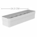 Organizadora Colmeia Logic  34,5 x 9,5 x 7,5cm - Branco 