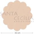 Organza 30cm - 50 unid. - Areia Rosaceo