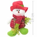 Enfeite de Natal Boneco de Neve Chapéu Vermelho - Ref. 6396-2105