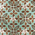 Papel Chumbo 8 x 7,8 cm - 300 unid. Flor de Cacau Turquesa
