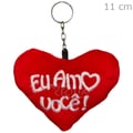 Pelúcia Coração - Eu Amo Você P 11cm
