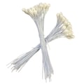 Pistilo Arame - 100 unid. - Branco Perolado Grande - Ref. 434