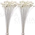 Pistilo Nylon 200 unid - Branco Perolado Ref. 924