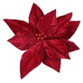 Poinsétia Decorativa em Veludo Ref. MH-2556053