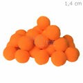 Pom Pom Solto 14 mm - 100 unid. -  Laranja 523
