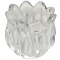 Porta-Vela em Vidro Tulipa Ref. XJ - 77