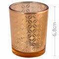 Porta Vela Castiçal Copo 6,8cm - Ref 9701 Porta Vela Castiçal 6,8cm - Ref 9701:Dourado