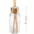 Potinho Difusor de Aromas Com Haste 45ml - Diversos Modelos Potinhos para Lembrancinhas - Difusor de Aroma:Redondo - Our