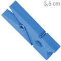 Pregador Mini 3,5 cm - Ref. 35 - 50 unid.  Azul