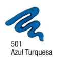 Tinta Acripuff 35 ML 501 Azul Turquesa