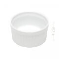 Ramequim de Porcelana Classic Branco 6 x 4 cm Ref. 6754 