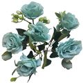 Galho de Rosas Artificiais Ref. HC663 Cores:Azul