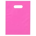 Sacola Plástica 20 x 30 cm Colorida - 25 unid. Cor:Rosa