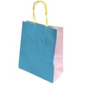 Sacola de Papel Lisa 22 x 17 x 8cm Cores:Azul/Rosa