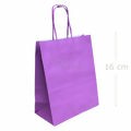 Sacola de Papel P 16 x 13 x 8 cm - Roxo