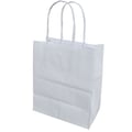 Sacola de Papel - 13,5cm x 8cm x 16cm - Diversas Cores Cor:Branco