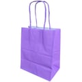 Sacola de Papel - 13,5cm x 8cm x 16cm - Diversas Cores Cor:Lilás