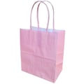 Sacola de Papel - 13,5cm x 8cm x 16cm - Diversas Cores Cor:Rosa Bebê