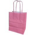 Sacola de Papel - 13,5cm x 8cm x 16cm - Diversas Cores Cor:Rosa Tuti-Fruti