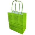 Sacola de Papel - 13,5cm x 8cm x 16cm - Diversas Cores Cor:Verde Limão