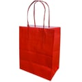 Sacola de Papel - 13,5cm x 8cm x 16cm - Diversas Cores Cor:Vermelho