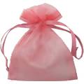 Saquinho em Organza 9,5 x 12 cm - 10 unidades - Goiaba