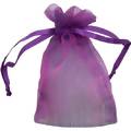 Saquinho em Organza 9,5 x 12 cm - 10 unidades - Roxo