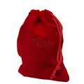 Saquinho de Tecido 8 x 10cm - 10 unidades - Veludo Vermelho Ref. MC-802