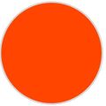 Tinta Spray Uso Geral  Colorgin Acrílica 400ml Laranja