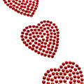 Strass Decorativos Modelo:ST-33 Coração Vermelho 3,7cm