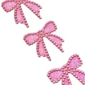 Strass Decorativos Modelo:ST-4 Laço Rosa 4,5cm