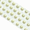 Strass e Pérolas Adesivas 4mm Cores:Pérola Amarela