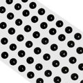 Strass e Pérolas Adesivas 10mm Cor:Pérola Preta