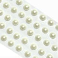 Strass e Pérolas Adesivas 10mm Cores:Pérola Branca