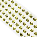 Strass e Pérolas Adesivas 5mm Cor:Strass Dourado