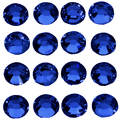 Strass Adesivo 1505-74 - 260 unidades - Azul Escuro