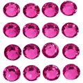 Strass Adesivo ZH-MCGS01 - 209 unidades - Pink