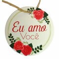 Etiqueta Tag Eu Amo Você 5cm - 10 unid.
