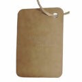 Etiqueta Tag Kraft Liso - 10 unid.  Flor