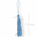 Tassel Pingente de Seda 10 unid - Azul Ref. 182