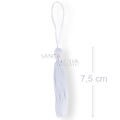 Tassel Pingente de Seda 10 unid - Branco Ref. 101