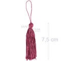 Tassel Pingente de Seda 10 unid - Marsala Ref. Y261