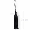 Tassel Pingente de Seda 10 unid - Preto Ref. 310