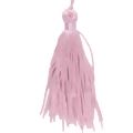 Tassel Pingente de Seda 10 unid - Rosa Claro