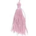 Tassel Pingente de Seda 10 unid - Rosa Claro