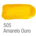 Tempera Guache 250ml 505 Amarelo Ouro - Acrilex  