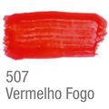 Tempera Guache 250ml 507 Vermelho Fogo - Acrilex  